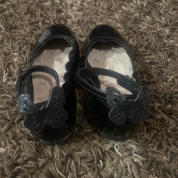 Self esteem girls black dress shoes size 13 - Picture 3 of 6